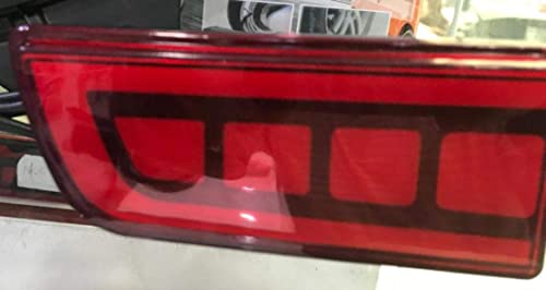 Image of UBH Professional Quality Car LED Brake Reflector Light With Flowing Design for Back Bumper (Scorpio Type C)