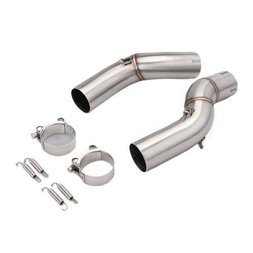 Tubo de escape para motocicleta de enlace medio compatible con GSXR1300 de 2021 a 2024