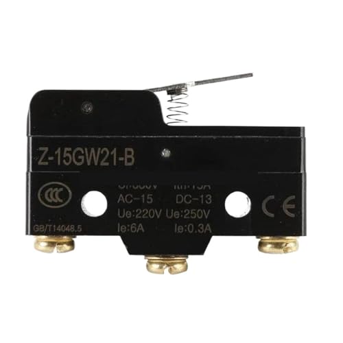 Interrupteur de fin de course LXW5-11N2 15A 380V micro-interrupteur levier à galet 2 pièces