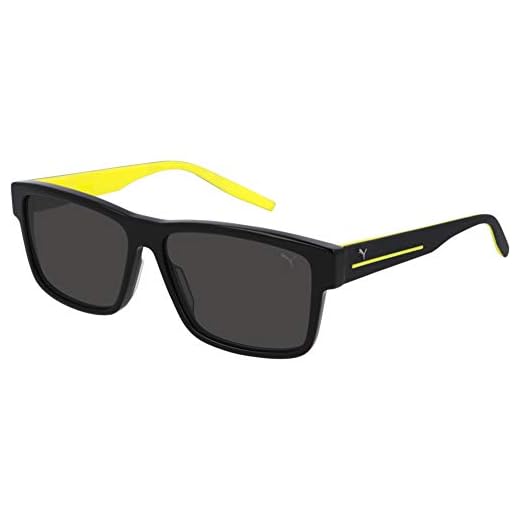 PUMA Gafas de Sol PU0267S Black/Grey 58/14/150 hombre