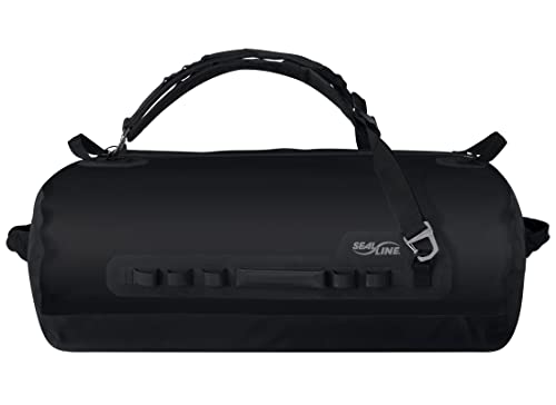 SealLine Pro Zip Waterproof Duffel Bag, 70 Liter, Black