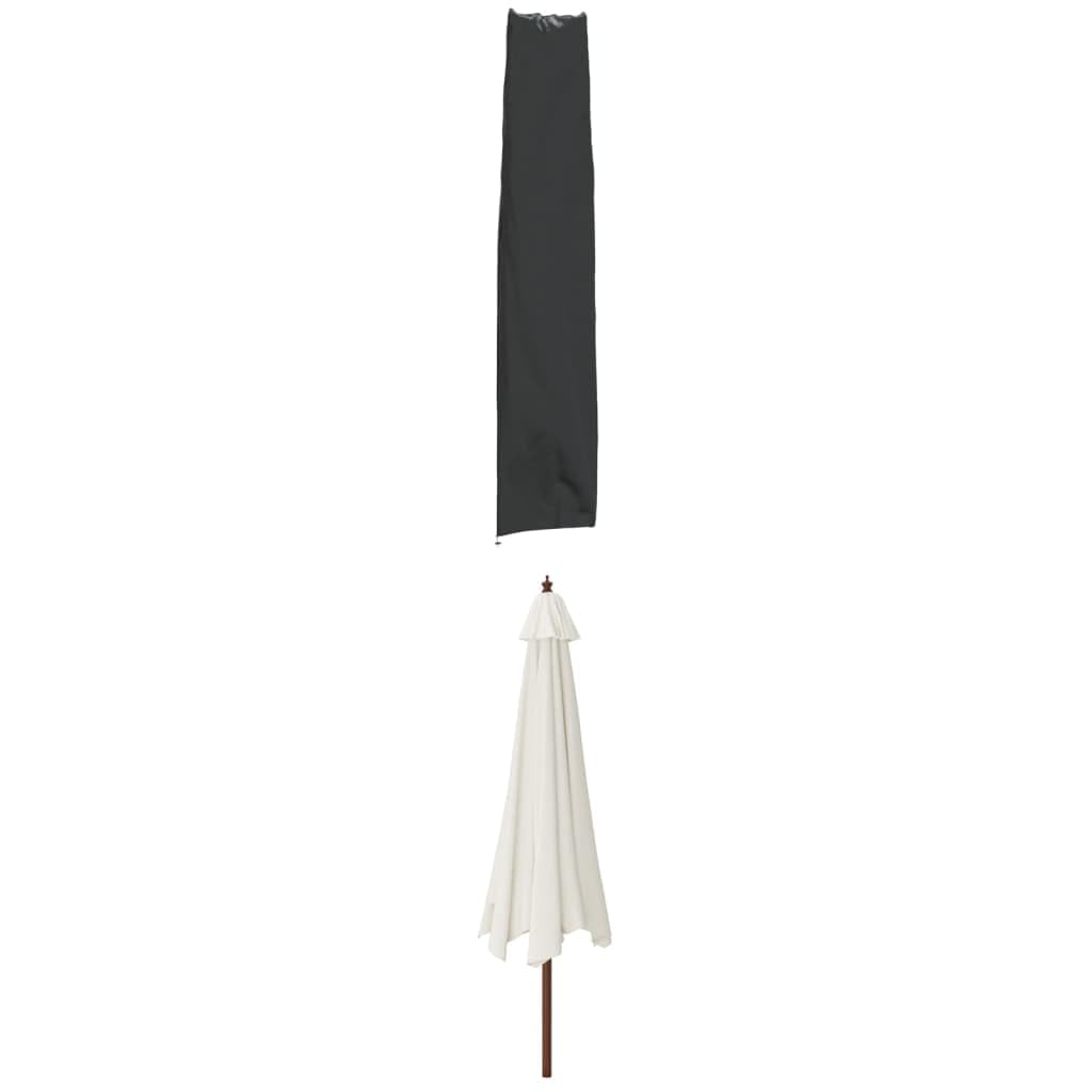 Mobile-Giardino Ombrellone Copertura Nero 170x28/32 cm 420D Oxford