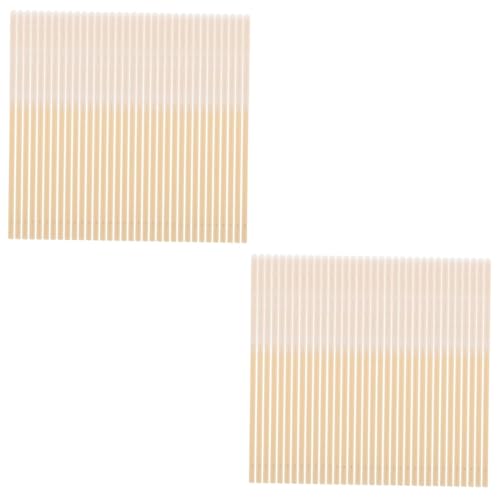 IWOWHERO 2sets Cotton Makeup Swabs Long Cotton Sticks for Beauty Disposable Ear Cleaning Eyebrow Makeup Tools 150pcs*2