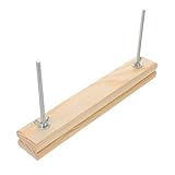 Kit complet : cet ensemble d'outils et de fournitures de reliure comprend les composants essentiels, constituant une solution complète pour les assembleurs et les relieurs expérimentés, une pince pour la reliure de livres, une presse à reliure portable pour la reliure