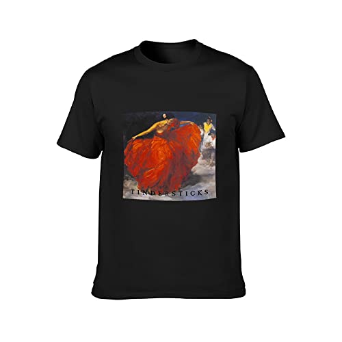 Photo de BAIGONGZHU Tindersticks Tindersticks Vinyl CD Cover T-Shirt Black L