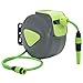 Price comparison product image vidaXL Automatic Retractable Water Hose Reel Wall-Mounted - 10+1m Durable PVC Hose with Adjustable Spray Nozzle and Connector, Ideal for Garden Watering, Vehicle Cleaning, Landscape Irrigation