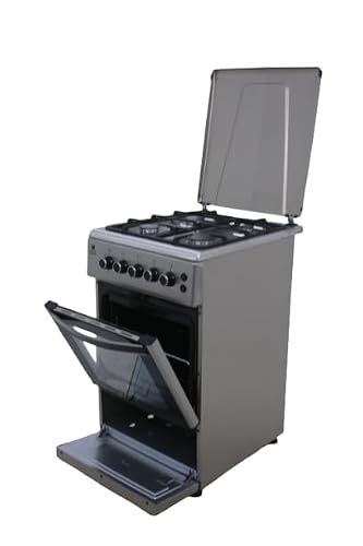 Gasherd Gasline 50 cm mit 4 Flammen und Gasbackofen SHGG5060AZU