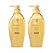 SOFIA BY ODE Hair Professional Repair Tsubaki Premium Volume & Repair Shampoo - with Camellia Oil For Dry, Damaged Hair, 450ml + 450ml