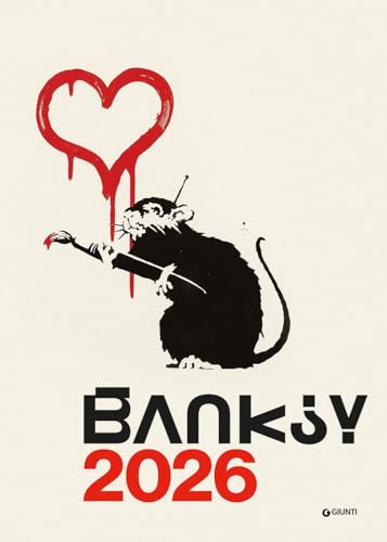 Calendario Banksy 2026 da parete (30 x 42 cm). Ediz. a colori