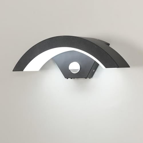 Aplique de pared exterior LED de 24W y 6500K con protección IP65 para iluminar tu jardín