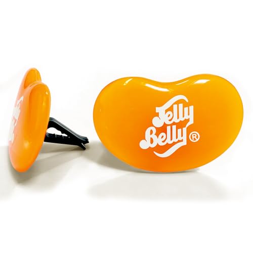 Image of Jelly Belly Car Vent Air Freshener Pack w /2 Vent Clips (4 Packs, Pink Grapefruit)