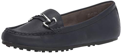 Aerosoles - Women's Day Drive Fashion Casual Round Toe Driving Style Loafer | Navy 11M - Memory Foam Footbed