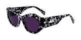 Liu Jo Gafas de Sol LJ786S Black grey textured 54/18/135 Mujeres