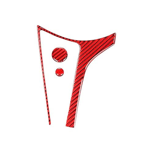 Toiumops Car Interior Mouldings for Mazda MX-5 ND Miata 2016-2022 MX5, Car Handbrake Panel Frame Central Media Button Cover Sticker