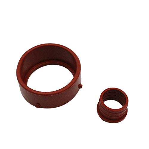 Honeytecs Kit de Vedação Turbo e Respiro Vermelho para Mercedes-Benz OM642