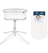 HALO 3.0 BassiNest Swivel Sleeper and DreamWeave Breathable Mesh BassiNest Replacement Pad (Bundle)