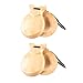 2 Pcs Traditional Flamenco Castanets Spanish Castanets With String Wooden Hand Percussion Music Instrument For Beginner Wood Spanish Castanets Musical Instrument Flamenco Dance Castanets