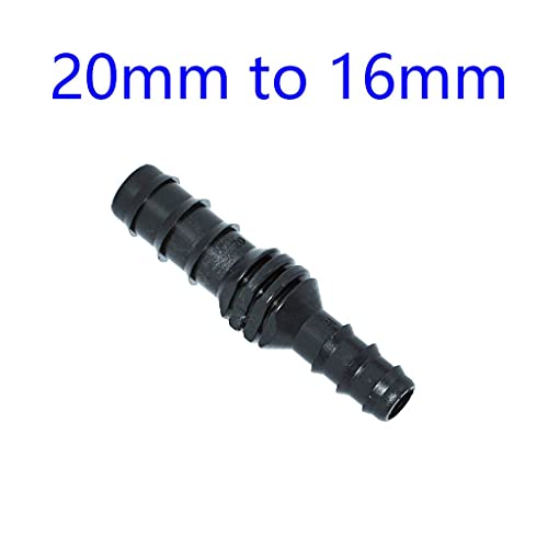 25mm to 16mm Reducing Hose Connectors, 4pcs Garden Irrigation Straight Body Pipe