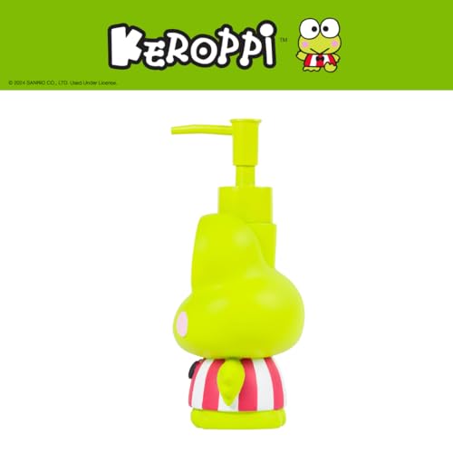 Sanrio Keroppi Soap/Lotion/Hand Sanitizer Resin Pump Dispenser, 13 Ounces, (Officially Licensed Product) by Franco Collectibles by Franco - Image 6