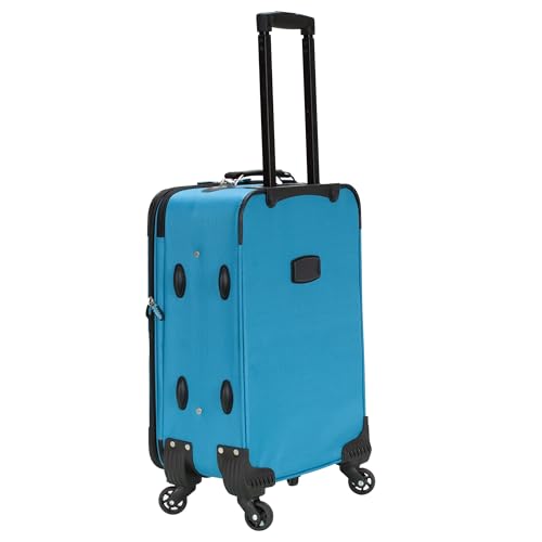 Image of Rockland Synthetic Turquoise Carry-On (F2281 Turquoise)