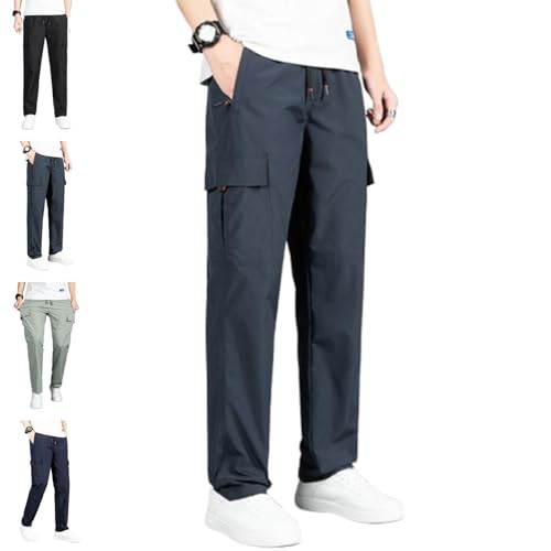 Comforflex - Men's Multi-Pocket Stretch Comfort Outdoor Casual Pants, Men's Cargo Pants Casual, Risacharm Pant for Men