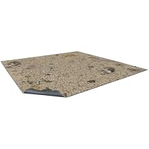 Battle Systems Terrain Desert Wasteland Game Mat 3x3 - Neoprene Playmat for Warhammer, D&D, Frostgrave and More!