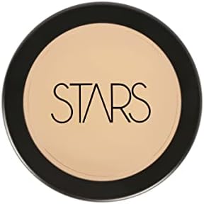 STARS COSMETICS Makeup Foundation Matte Finish Cream Personal & Professional, Light Weight, Waterproof & Long Lasting, Full Coverage Face For All Skin Types for Women & Girls 8g (IVORY)