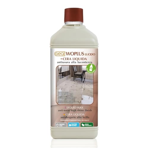 Cire liquide anti-usure pour éliminer les taches et raviver la brillance GEAL WOPLUS 1 l