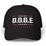 END THE WOKENESS D.O.G.E. Hat – Department of Government Efficiency Cap Embroidered Dad Hat | Political Merchandise, Elon Musk Doge | Adjustable Unstructured Cotton Baseball Cap Black