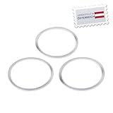 SIOUX O-Ring Ø 39 x 3mm, Premium Silikon, BPA-frei, transparent, 10 Stück