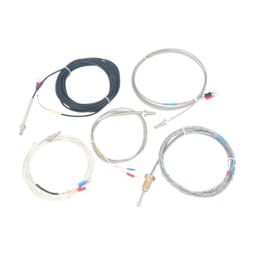 Thermocouple type E vis à ressort M6 sonde de température filetée 5m