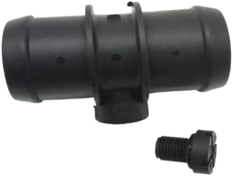 Water Hose Connector with Bleeder Screw 17127515502 Compatible with Automotive Motorcycle Parts 02 03 04 05 06 07 08