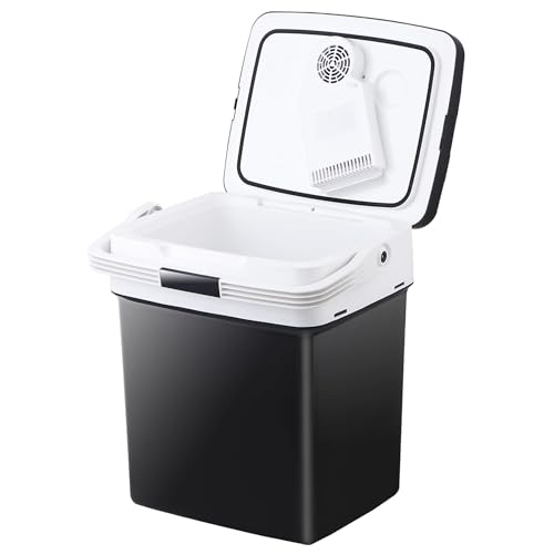 Nouva Portable RV Refrigerator 31 Qt(29L) Electric Cooler and Warmer 12V Mini Fridge for Car Camping, Fishing, Work Beach Picnic