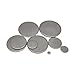 Sheet Circular Plate 304 Stainless Steel Round Plate Flat Gasket Circular Disc Spacer Sheet - Various Sizes (15-25mm Diameter) - 1.1mm Thickness(Hole Diameter 25mm)
