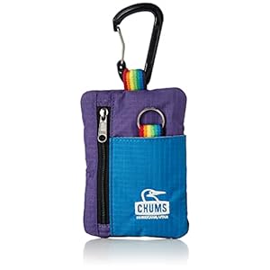 [チャムス] 旅行用財布 Spring Dale Key Coin Case Blue/Purple" 
