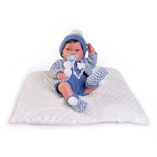 Antonio Juan - Boneca RN Pipo com Pompons e Almofada Algodão