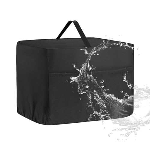 Cubierta para rebanadora - Cubierta antipolvo resistente 600D para pequeñas rebanadoras domésticas ( integrada) protección para electrodomésticos | Protección de cocina resistente al agua,
