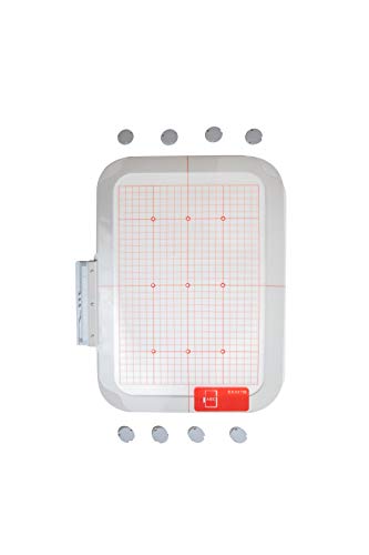 Jumbo Metal/Magnetic Hoop For Brother/Babylock Embroidery Machine 8X12' (Sa447) Quattro 6000D, 6700D 6750D Xv8500D Xv8550D Dream Machine Babylock Ellisimo #TOP1
