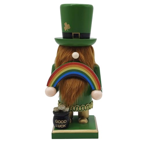 Casse-noisette soldat trèfle en bois, cadeau idéal Saint-Patrick