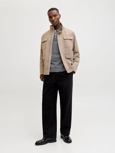 Knit Pack BF JACK & JONES Jprblamaverick pull homme gris taille L chaud - 4
