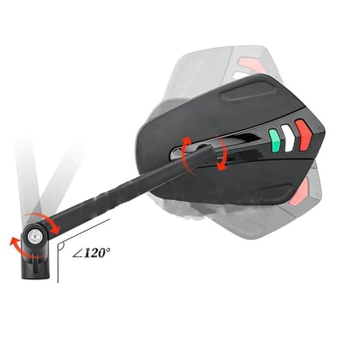 Espejo retrovisor de moto X-ADV 350 para rutas y ciudad 7