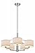 Dolan Designs 1880-09 Monaco 5 Light Chandelier, Satin Nickel