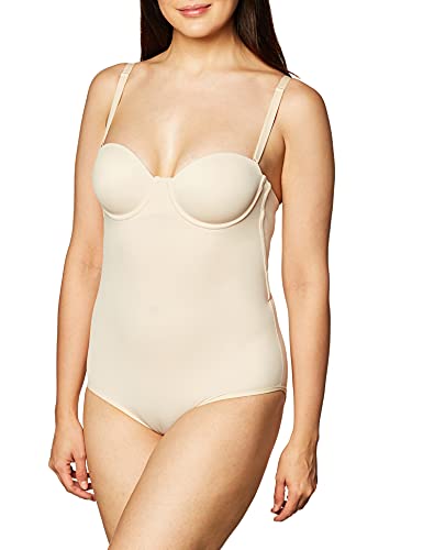 Maidenform womens Convertible Shaper With Built-in Bra & Anti-static Dms108 Shapewear Bodysuit, Transparent, 40C US - Image 3