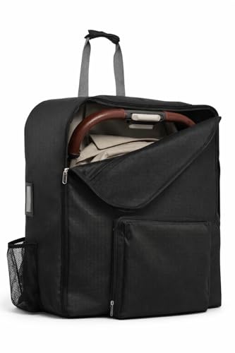 Image of Birdee Stroller Travel Bag Designed For UPPAbaby MINU V2 and MINU - Stroller Gate Check Bag - Backpack For Airplane Travel