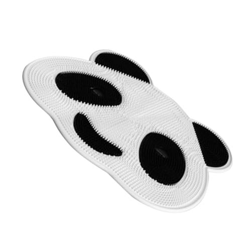 Healvian 2 Peças Tapete De Massagem Panda Chuveiro Purificador De Pés Ferramenta De Cuidados Com Os