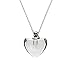 Ailiessy Blood Vial Necklace Stainless Steel Glass Heart Vial Perfume Bottle Cremation Urn Pendant Necklace for Women Keepsake Memorial Jewelry 08
