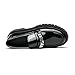 Men's Fashion Patent Leather Lug Sole Loafers,Round Toe Platform Comfort Slip On Dress Shoes (Black,8)