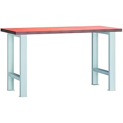 Metall-Meister Werkbank 2000x700x840 LxTxH ohne Ablageboden Modell WS500N-2000M40-X1581 Cover