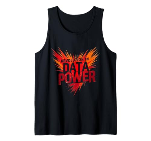 Revolución en Data Power AI Machine Learning y computadoras Camiseta sin Mangas