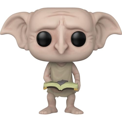 HARRY POTTER Chamber of Secrets 20th Anniversary - Dobby with Diary Funko Pop! Figura de vinilo (incluye funda protectora compatible con Pop Box), multicolor, 3.75 pulgadas